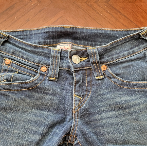 True Religion Denim Jeans! Size 26. - Picture 3 of 7